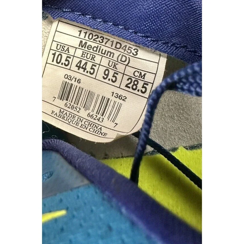 Brooks Mach 18 Men's Track Field Running Racing‎ Shoes Sz 10.5 Blue Yellow